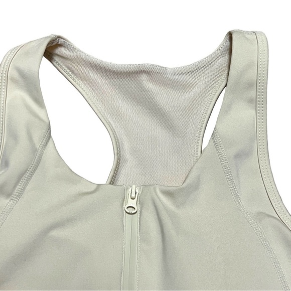 MONO B Zip Front Bra Top, Size Small - Picture 7 of 9